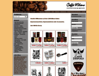 caffe-milano.eu screenshot