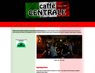 caffecentrale.co.nz screenshot