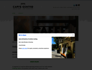 caffecentro.com screenshot