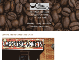 caffeineaddictscafe.com screenshot