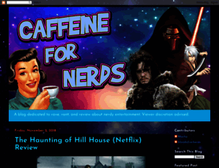 caffeinefornerds.blogspot.com screenshot