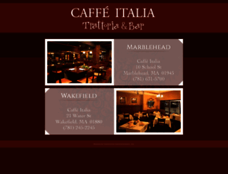 caffeitaliarestaurant.com screenshot