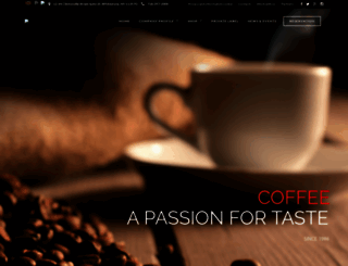 caffekaroma.com screenshot