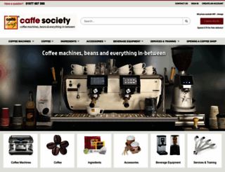 caffesociety.co.uk screenshot