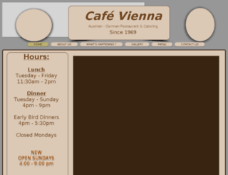 caffevienna.com screenshot
