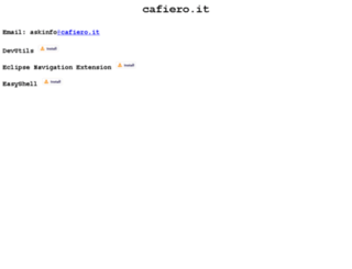 cafiero.it screenshot