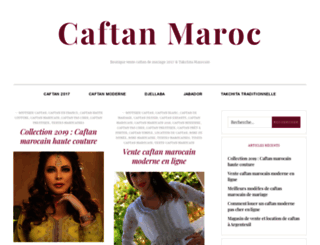 caftan-maroc.com screenshot