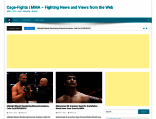 cage-fights.com screenshot