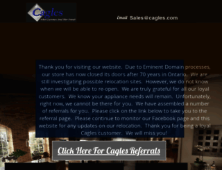 cagles.com screenshot