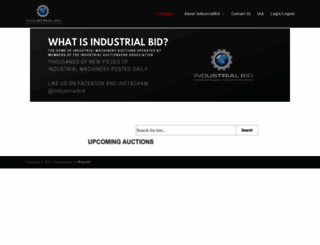 cagp.industrialbid.com screenshot