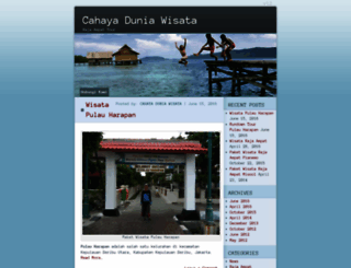 cahayaduniawisata.wordpress.com screenshot