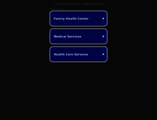 cahealthcarecompare.org screenshot