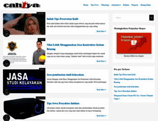 cahiya.com screenshot