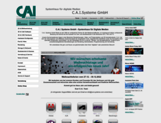 cai-systeme.com screenshot