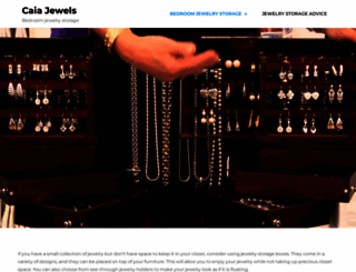 caiajewels.com screenshot