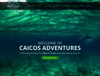 caicosadventures.com screenshot