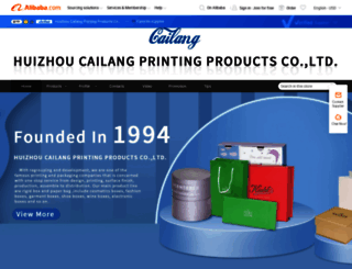 cailangprinting.en.alibaba.com screenshot