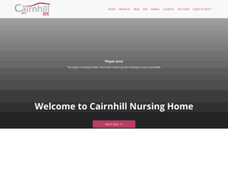 cairnhillnursinghome.com screenshot