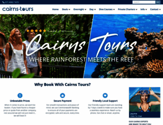 cairns-tours.com screenshot