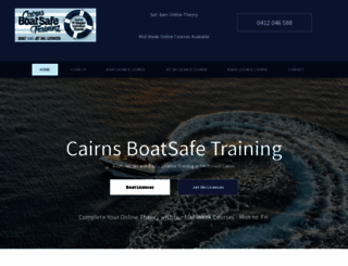 cairnsboatsafetraining.com.au screenshot