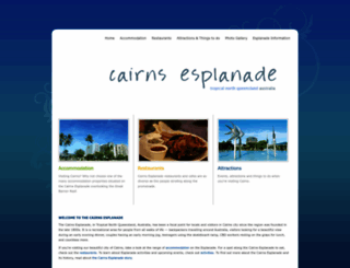 cairnsesplanade.com screenshot