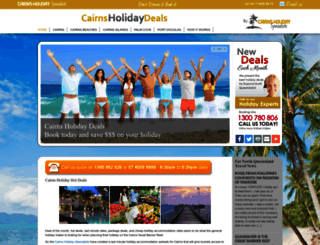 cairnsholiday.com.au screenshot