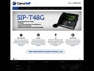 cairnsvoip.com.au screenshot