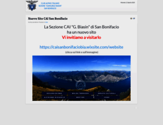 caisanbonifacio.it screenshot