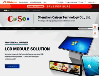 caisonlcd.en.alibaba.com screenshot
