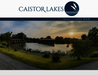 caistorlakes.co.uk screenshot