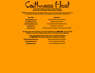 caithnesshost.co.uk screenshot