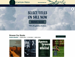 caitlin-press.com screenshot