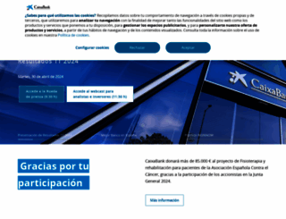 caixabank.com screenshot
