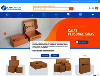 cajacartonembalaje.com screenshot