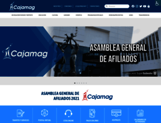 cajamag.org screenshot