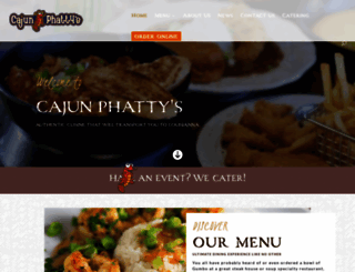 cajun-phattys.com screenshot