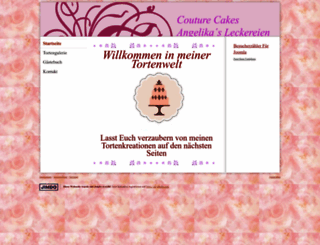 cake-avenue.jimdo.com screenshot