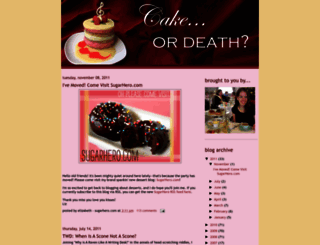 cake0rdeath.blogspot.com screenshot