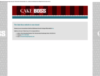 cakeboss.co.uk screenshot