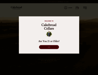 cakebread.com screenshot