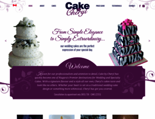 cakebycheryl.ca screenshot