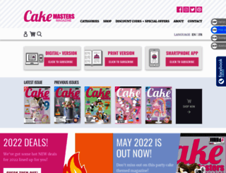 cakemasters.co.uk screenshot