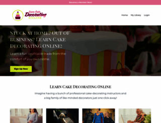 cakerschool-learncakedecoratingonline.mykajabi.com screenshot