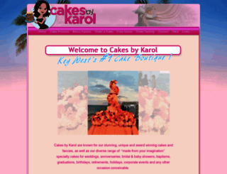 cakesbykarol.com screenshot