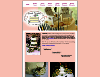 cakesbyliz.com screenshot