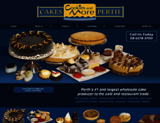 cakesperth.com screenshot