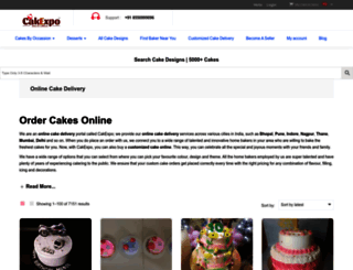 cakexpo.com screenshot