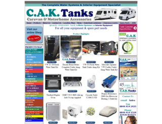 caktanks.com screenshot