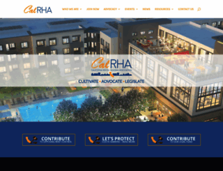 cal-rha.org screenshot