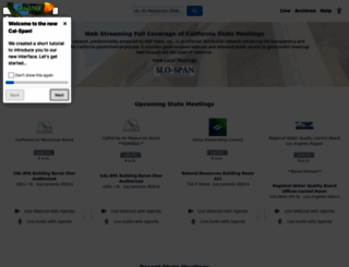 cal-span.org screenshot